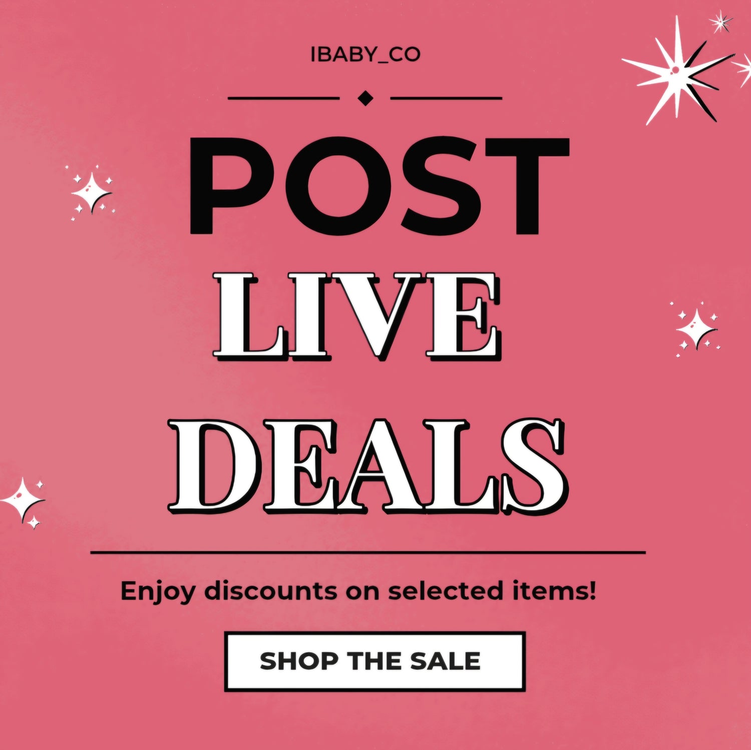 POST LIVE DEALS