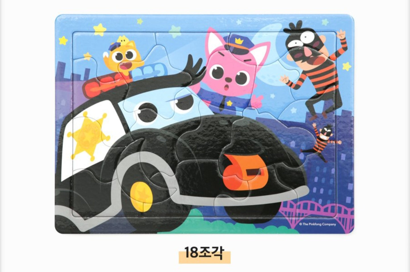 PINKFONG VEHICLE PUZZLE BAG