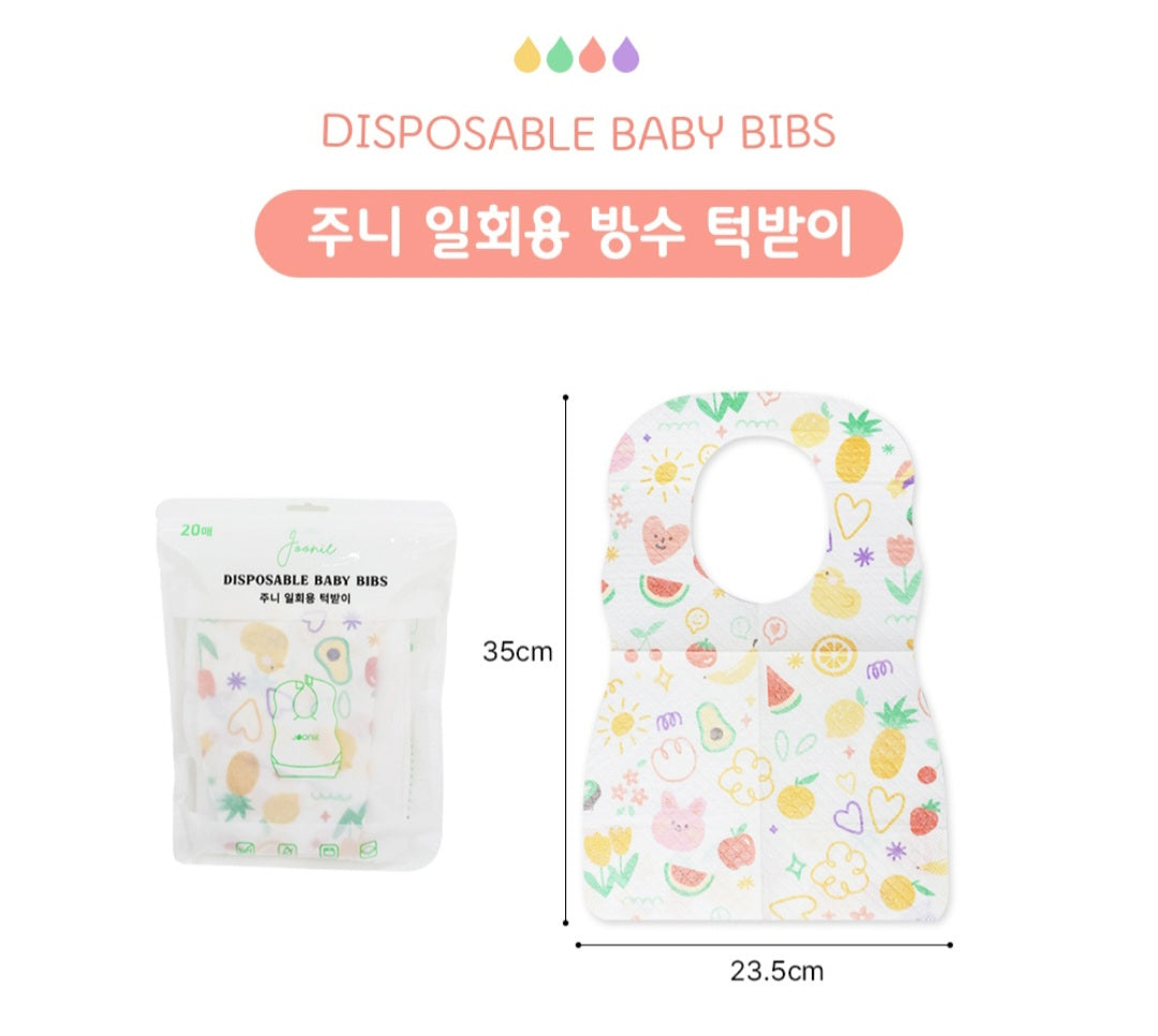 JOONIE DISPOSABLE BIB 60 COUNT