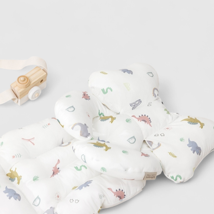 ALPHABET DINO STROLLER PADDING SET