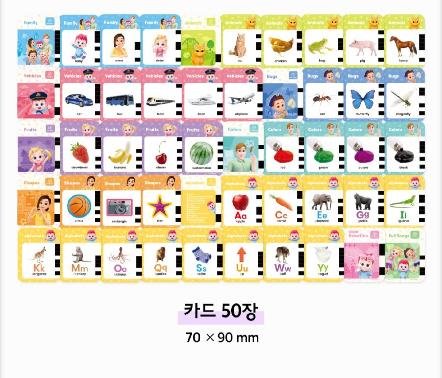 BEBE FINN ENGLISH CARD BUS