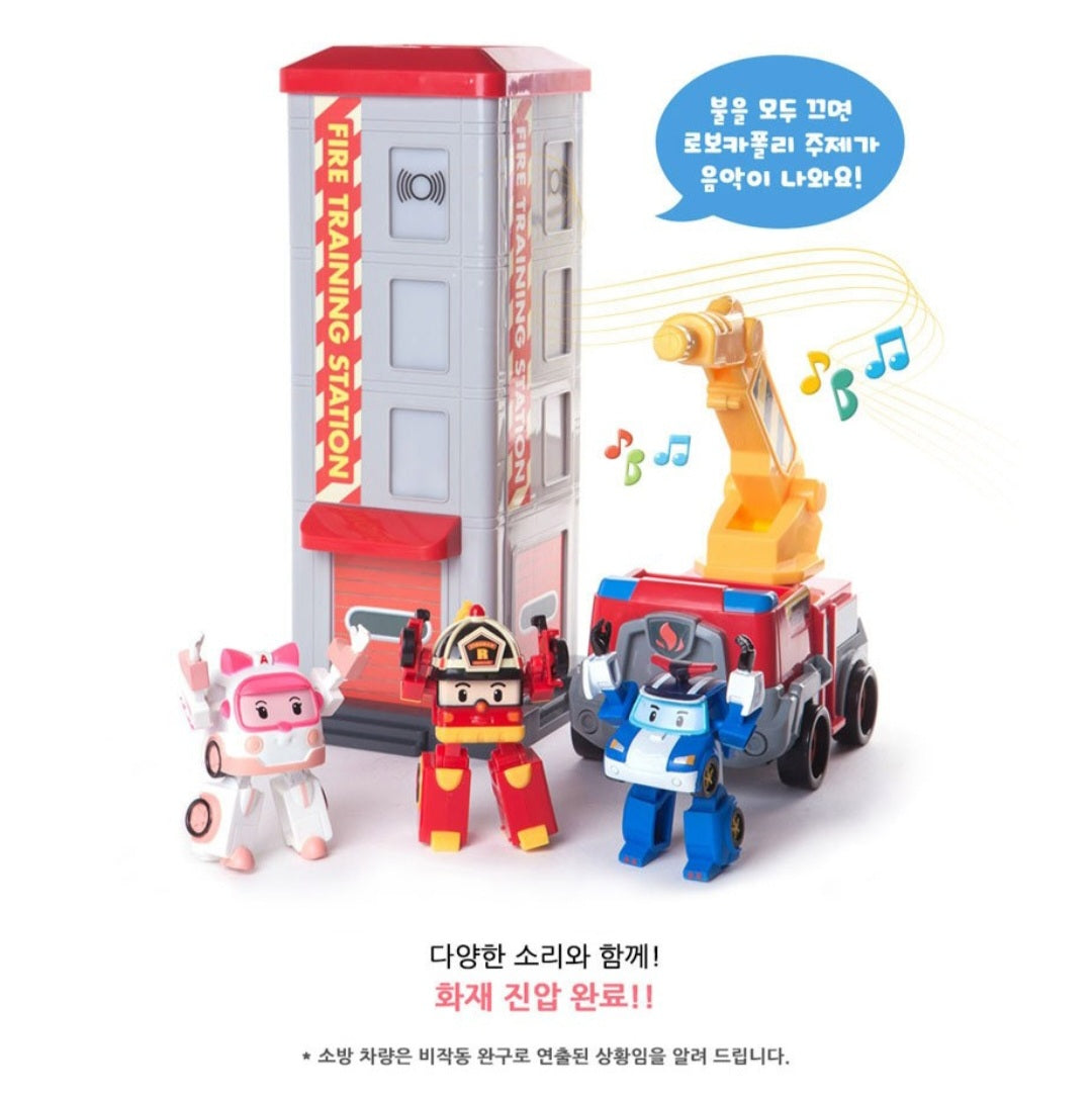 ROBOCAR POLI FIRE RESCUE TOWER