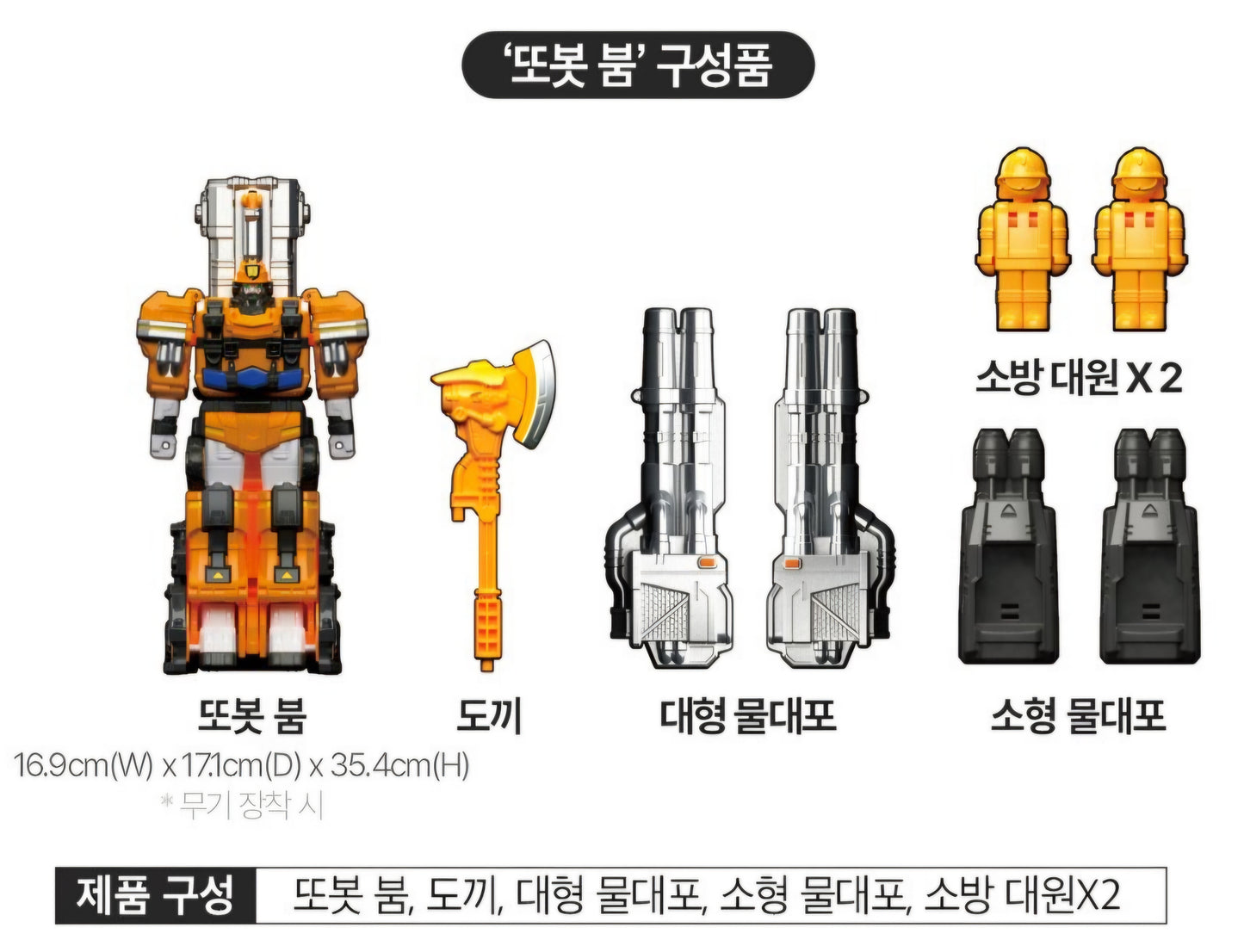 TOBOT V RESCUE BOOM