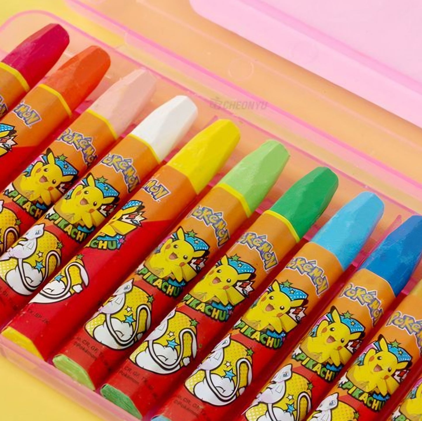 POKEMON 12 COLOR CRAYON