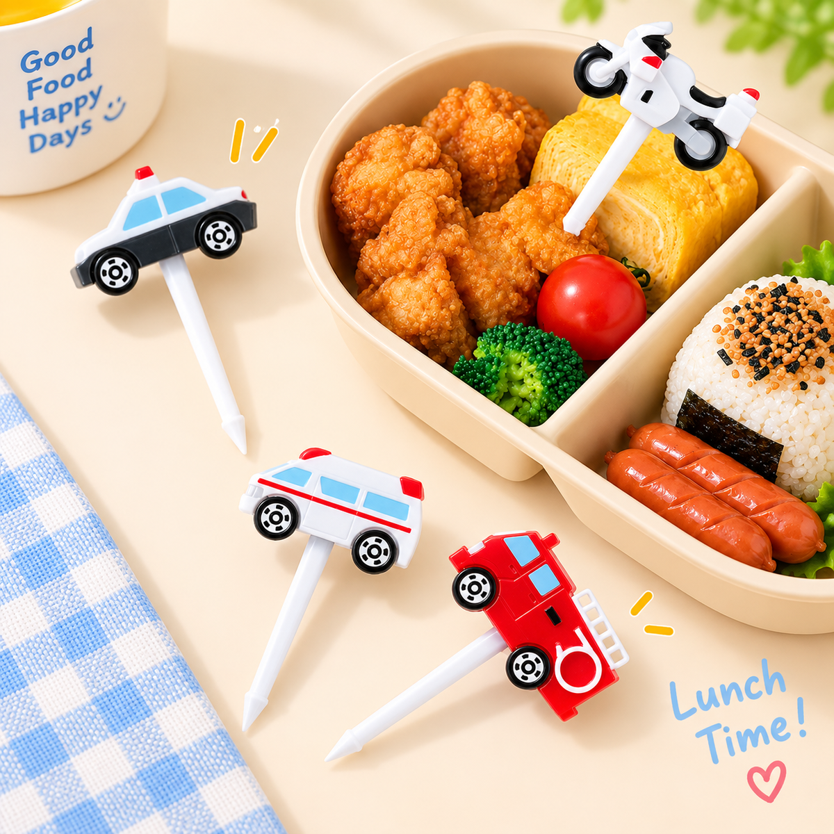 TOMICA FOOD PICK 4P SET