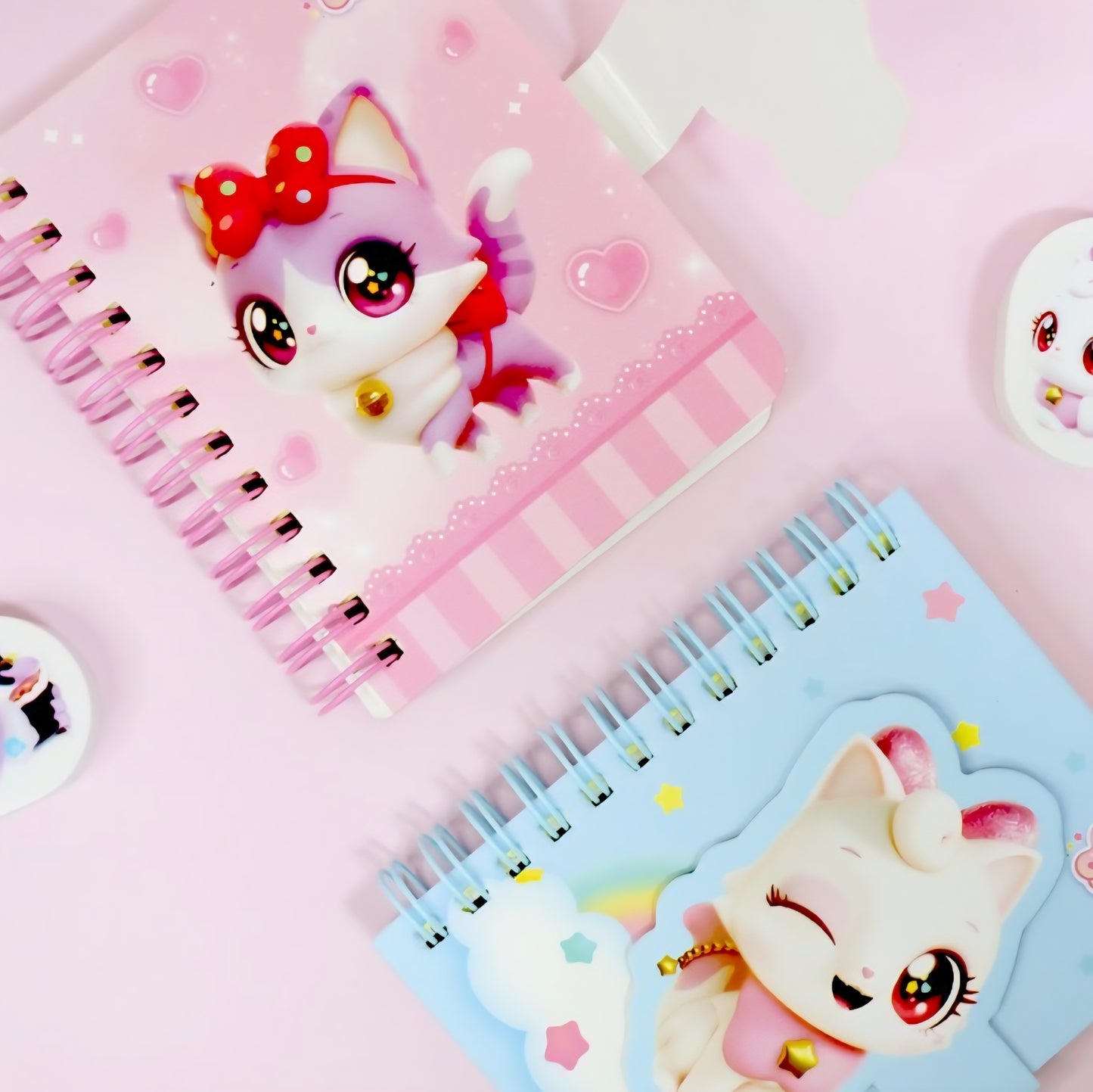 WISH CAT MAGNET NOTEPAD