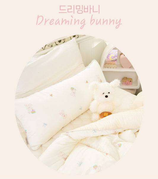 DREAMING BUNNY MODAL COTTON BLANKET
