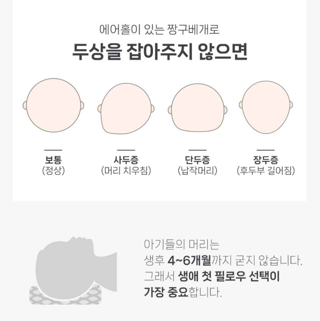 CHECK TEDDY INFANT PILLOW