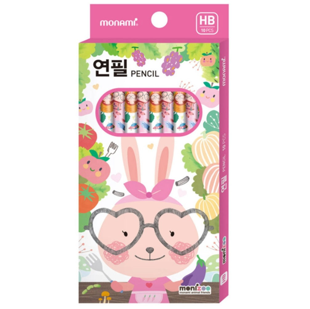 MONAMI PENCIL HB 10P