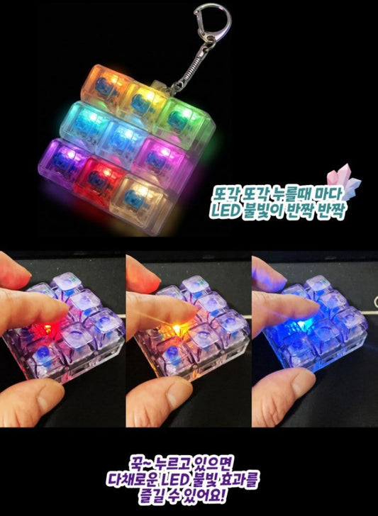 CRYSTAL LED 9-KEYCAP