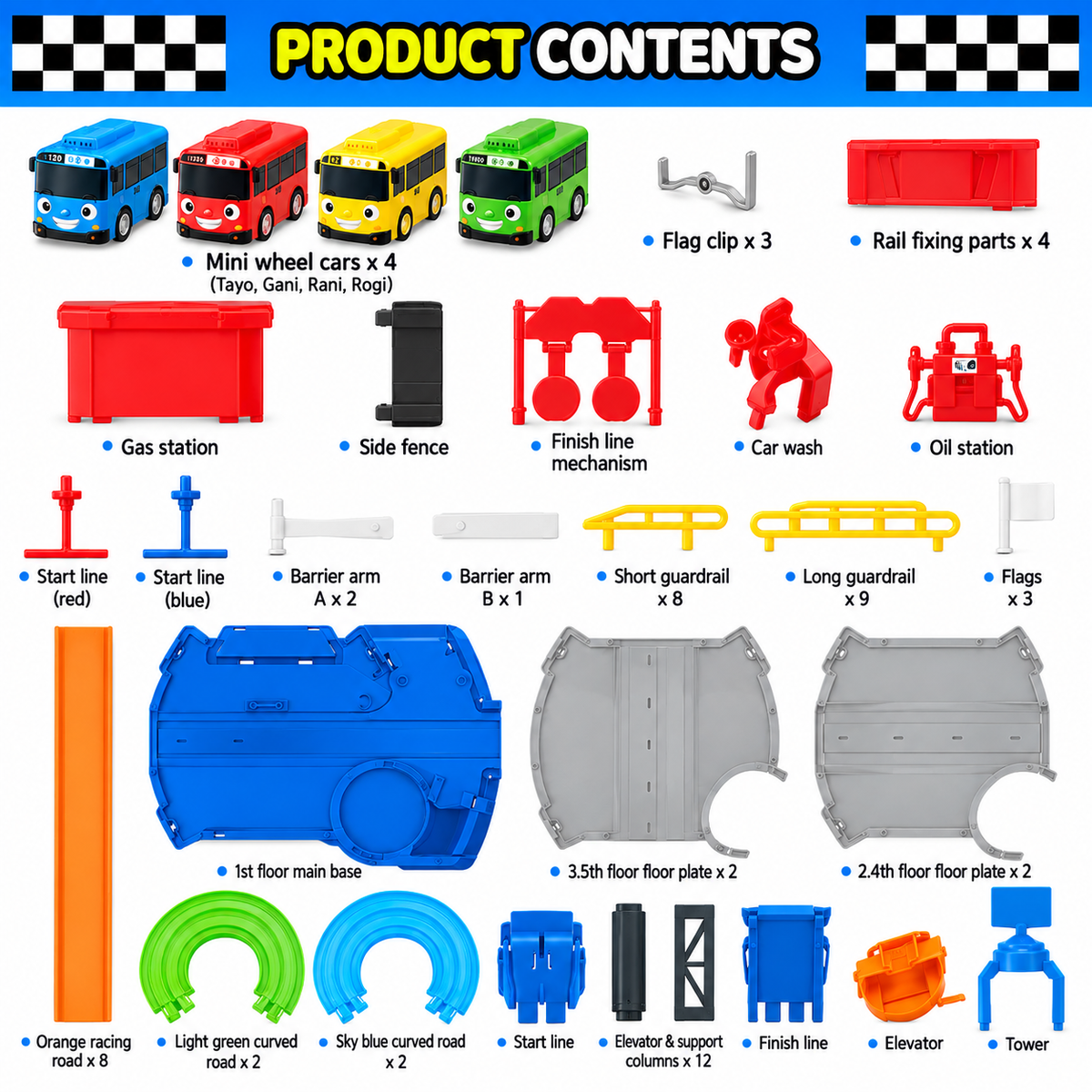 TAYO DOUBLE RACING SET
