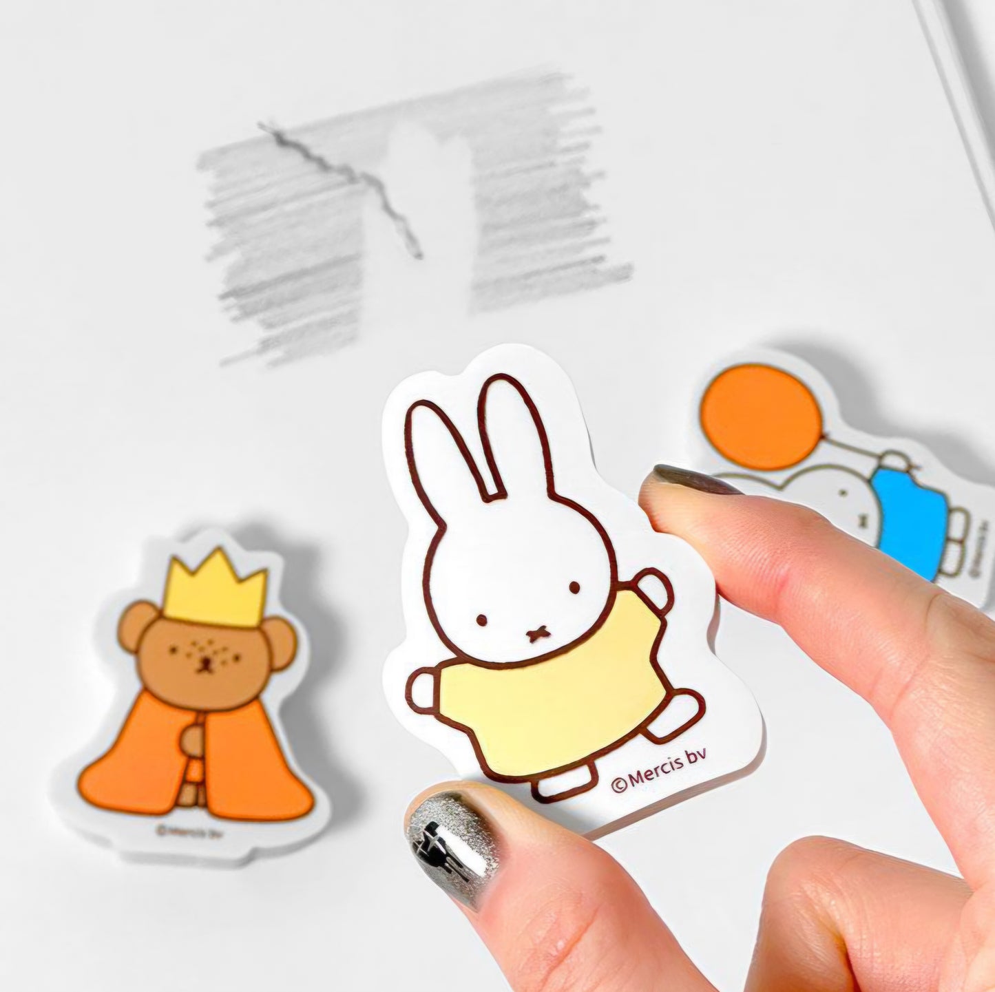 MIFFY ERASER 4PCS