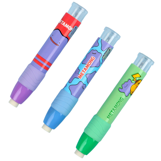 POKEMON ERASER 2PCS