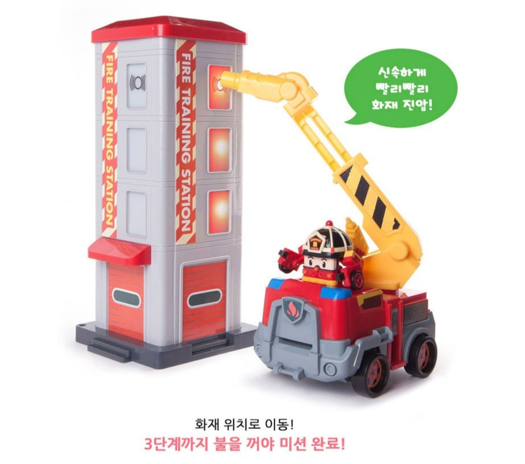 ROBOCAR POLI FIRE RESCUE TOWER