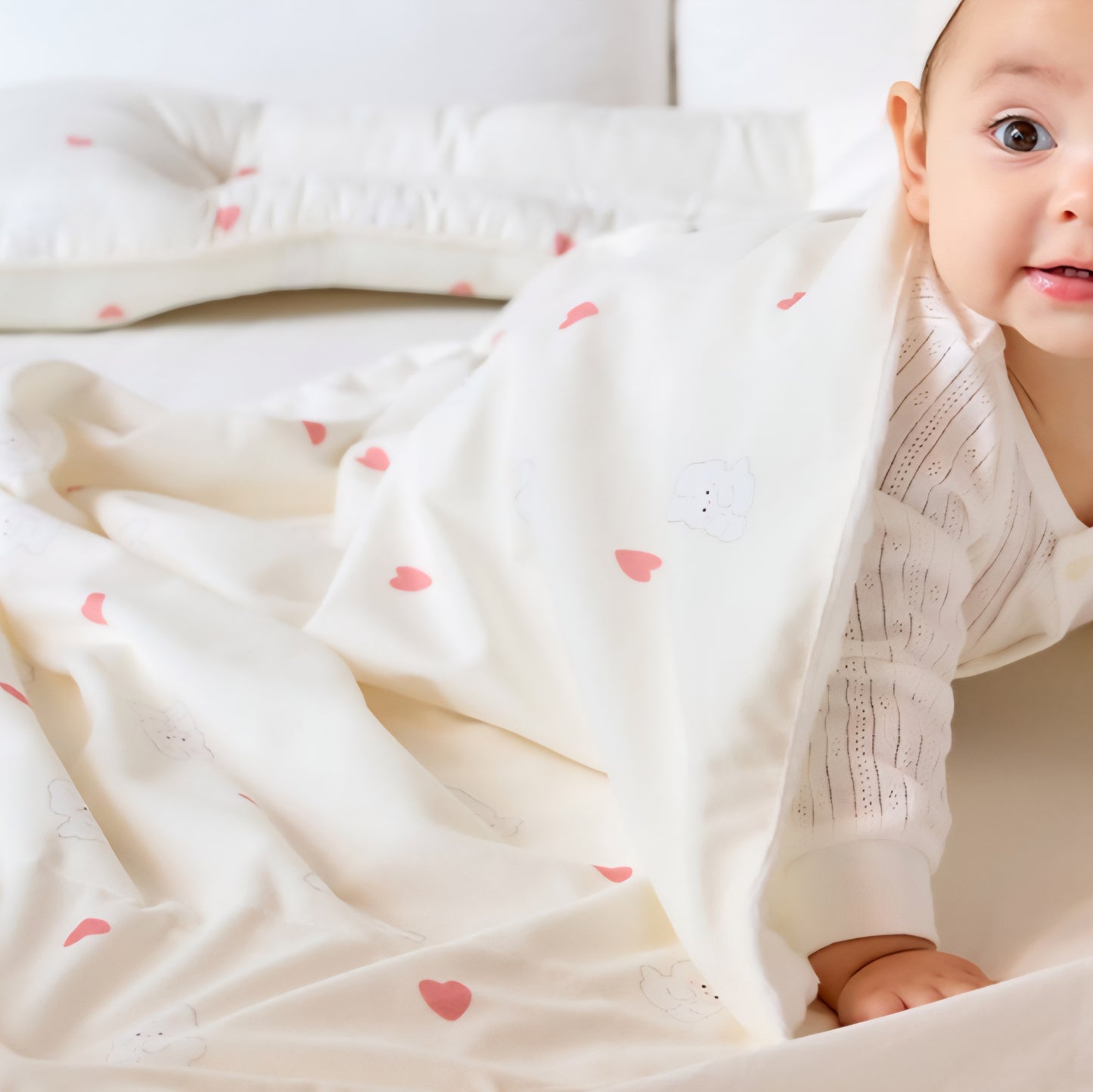 PINK BUNNY DOUBLE BLANKET