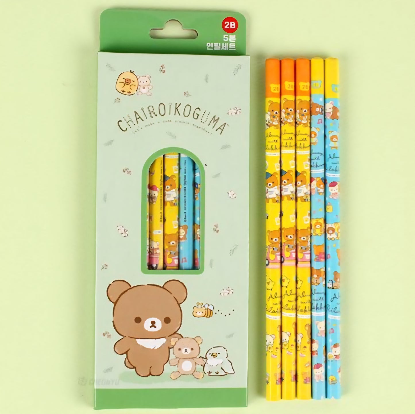 RILAKKUMA 2B PENCIL SET