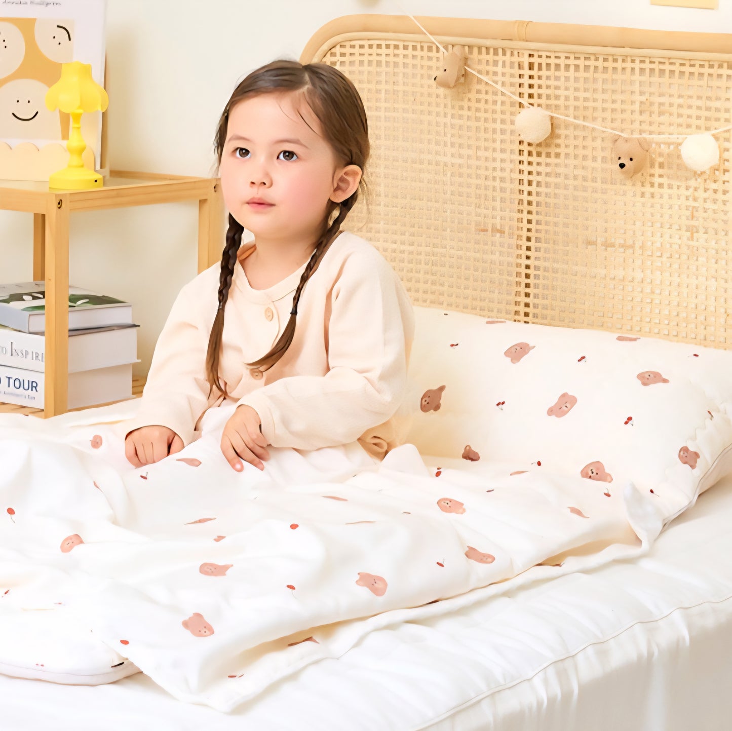 CHERRY BEAR NAP SET