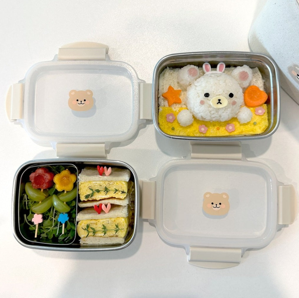 CUTIE BEAR STAINLESS BENTO