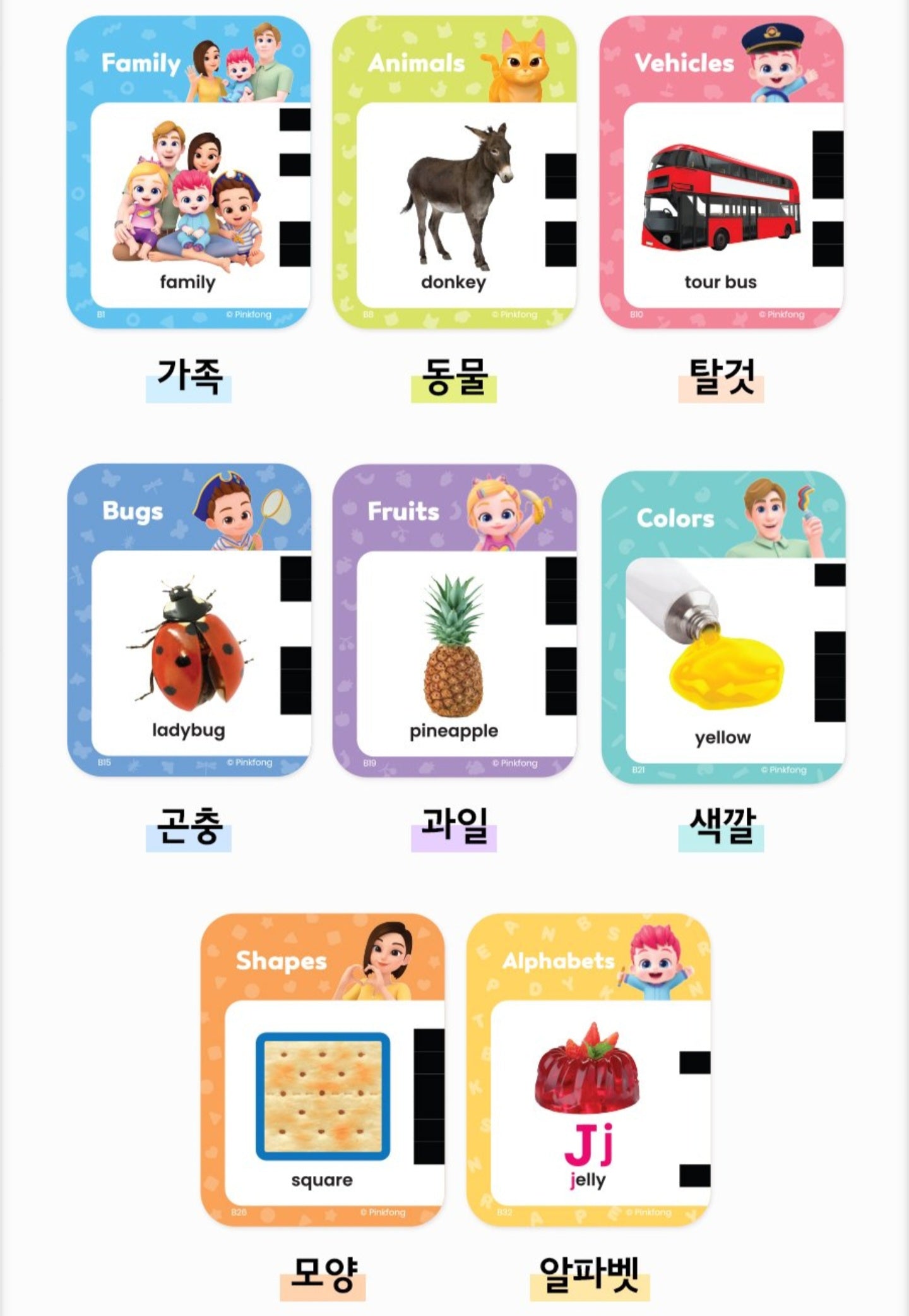 BEBE FINN ENGLISH CARD BUS