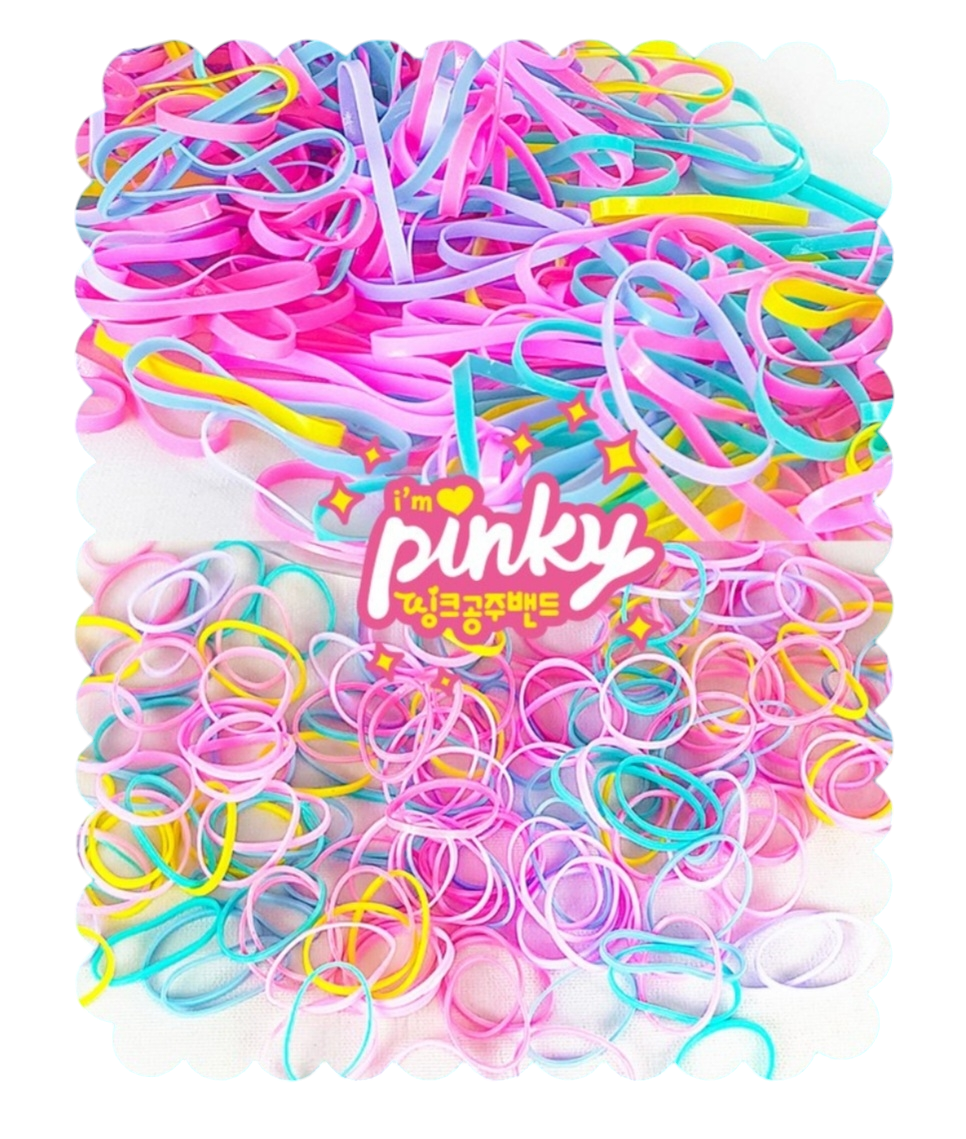 PINKY PASTEL HAIR TIE