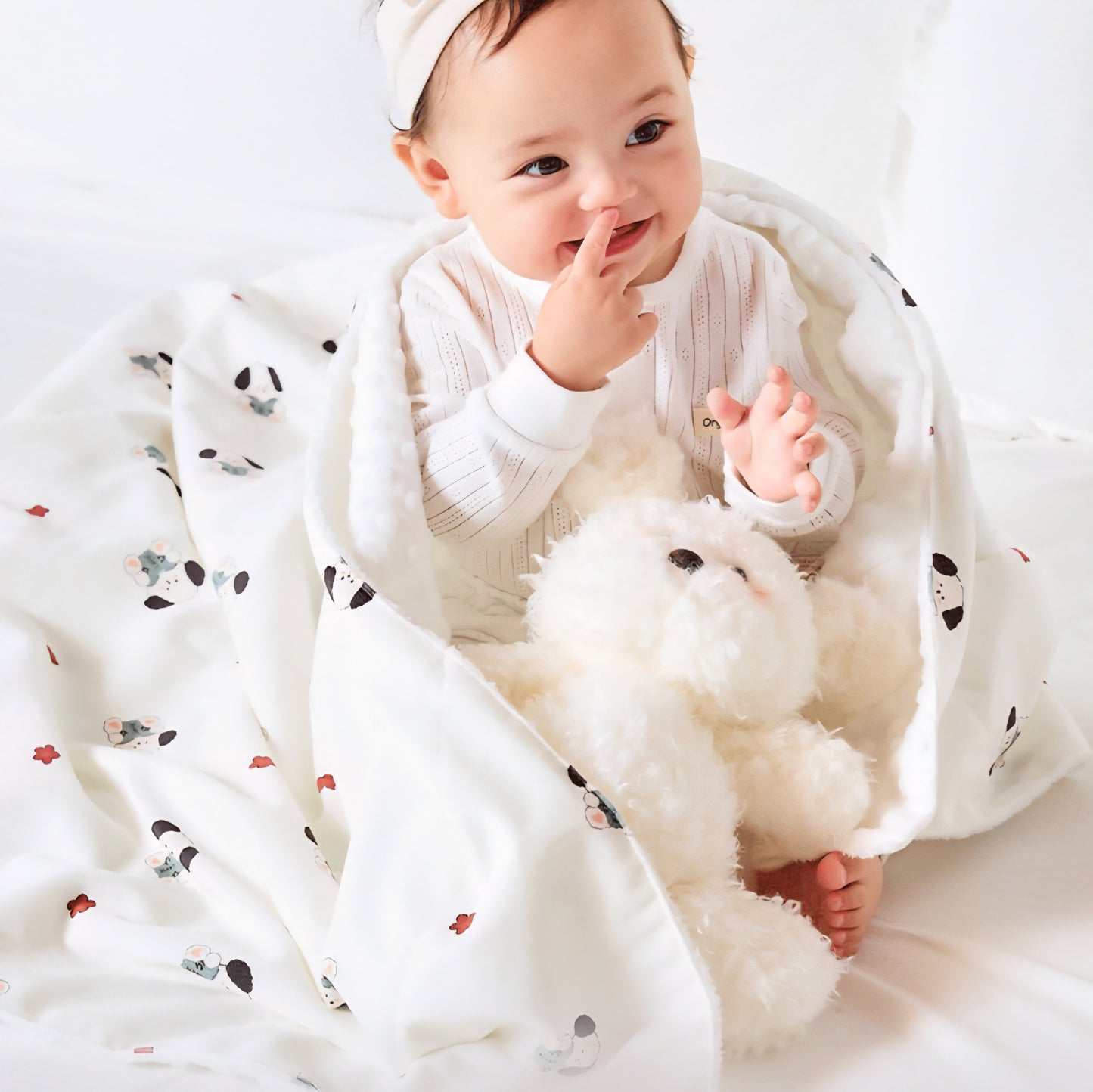 BOOK PUPPY DOUBLE BLANKET