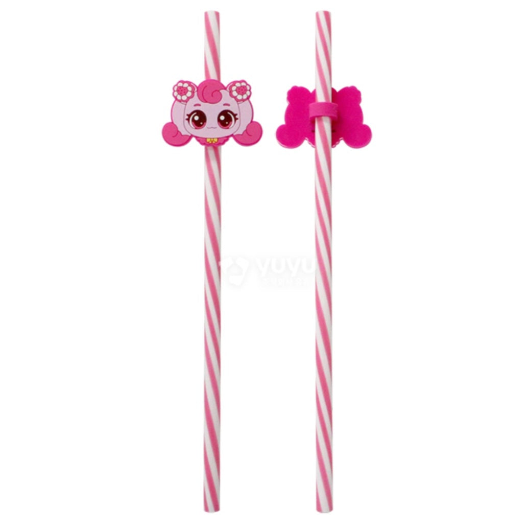 TEENIEPING CHARACTER STRAW 4PC