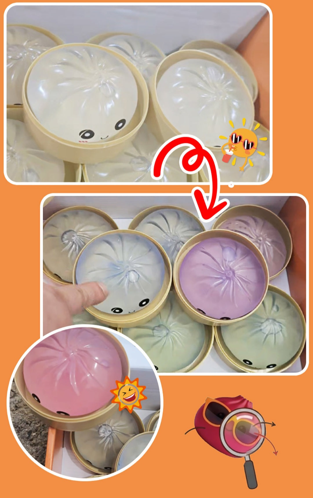 COLOR CHANGING MYSTERY DUMPLING