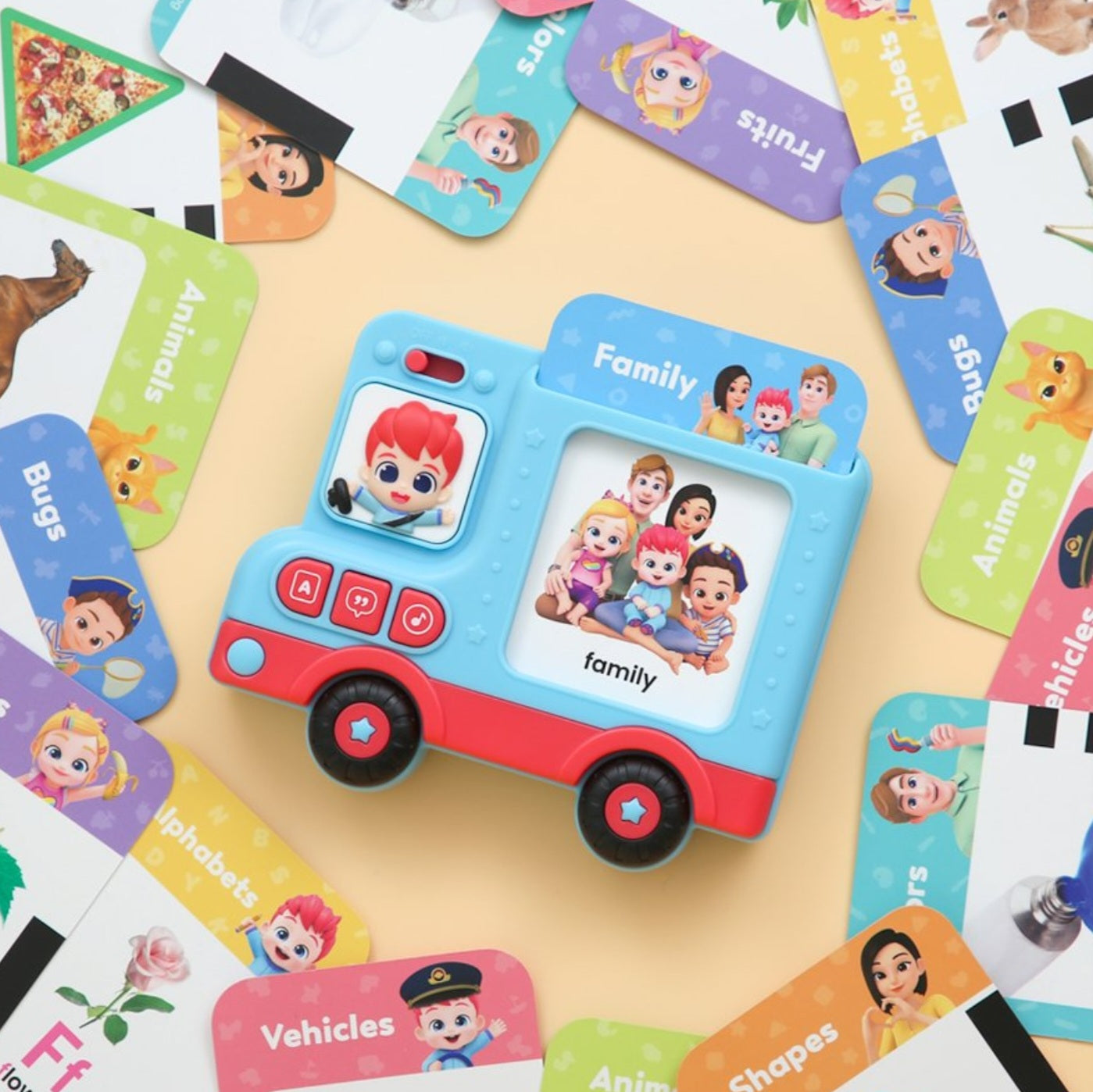 BEBE FINN ENGLISH CARD BUS