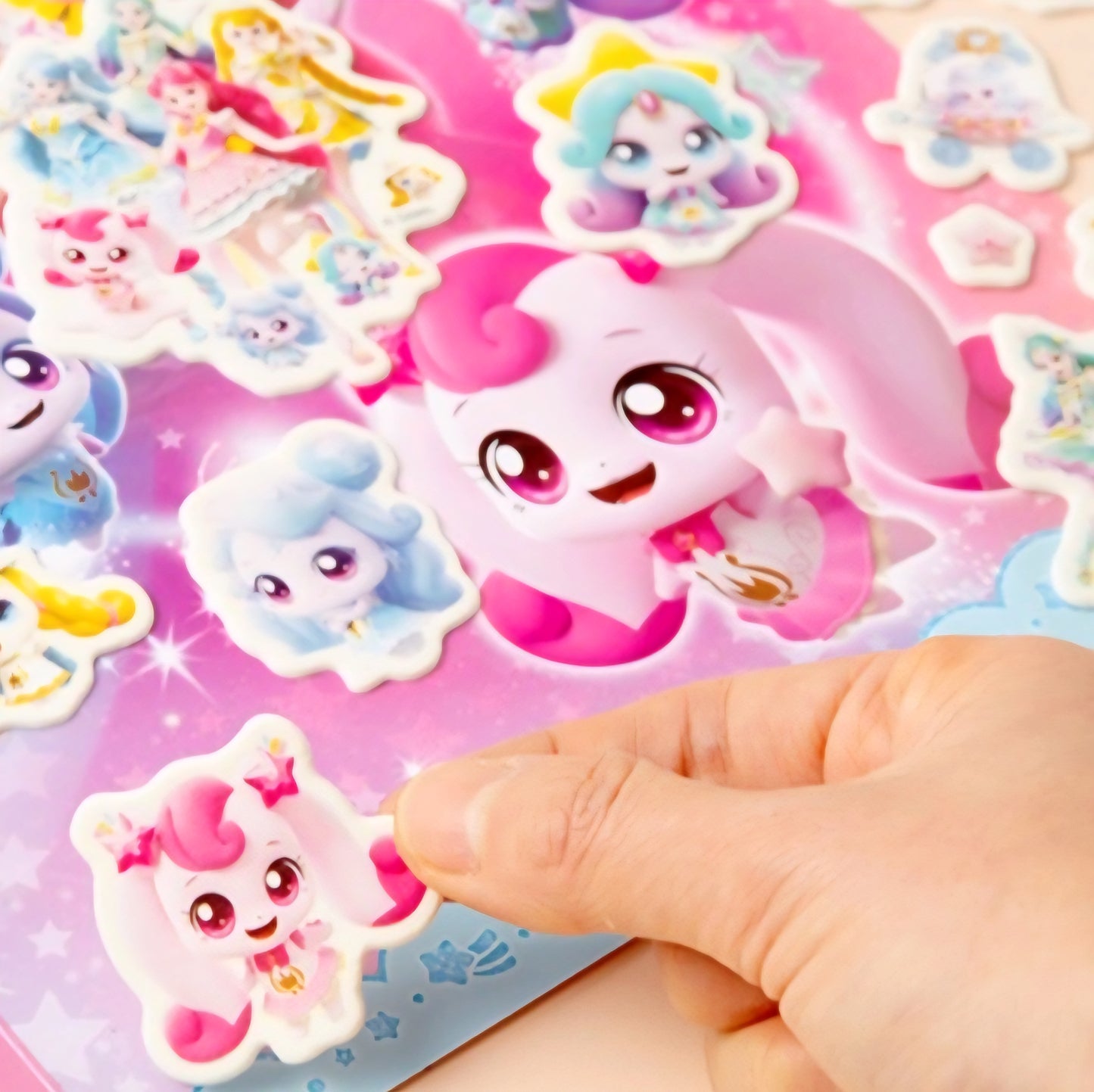 TEENIEPING GLOW IN THE DARK STICKERS