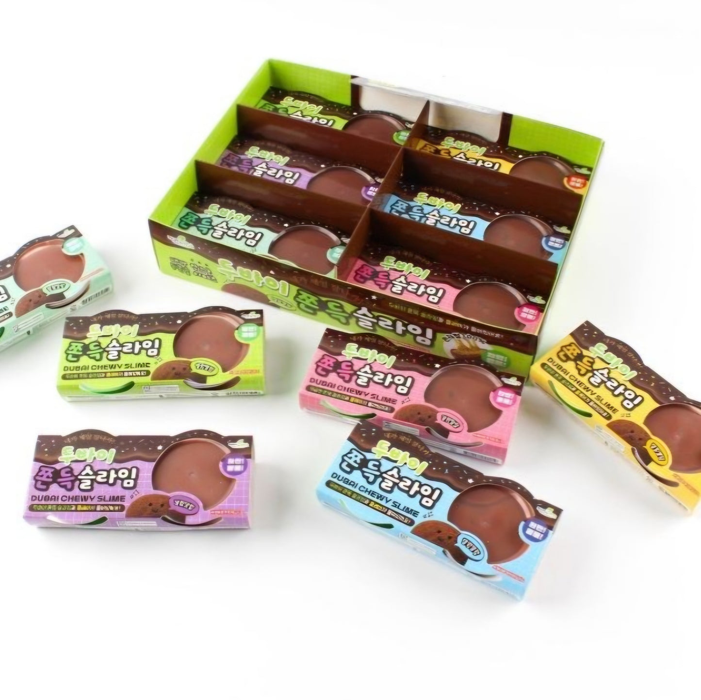 DUBAI CHEWY SLIME 2PK SET