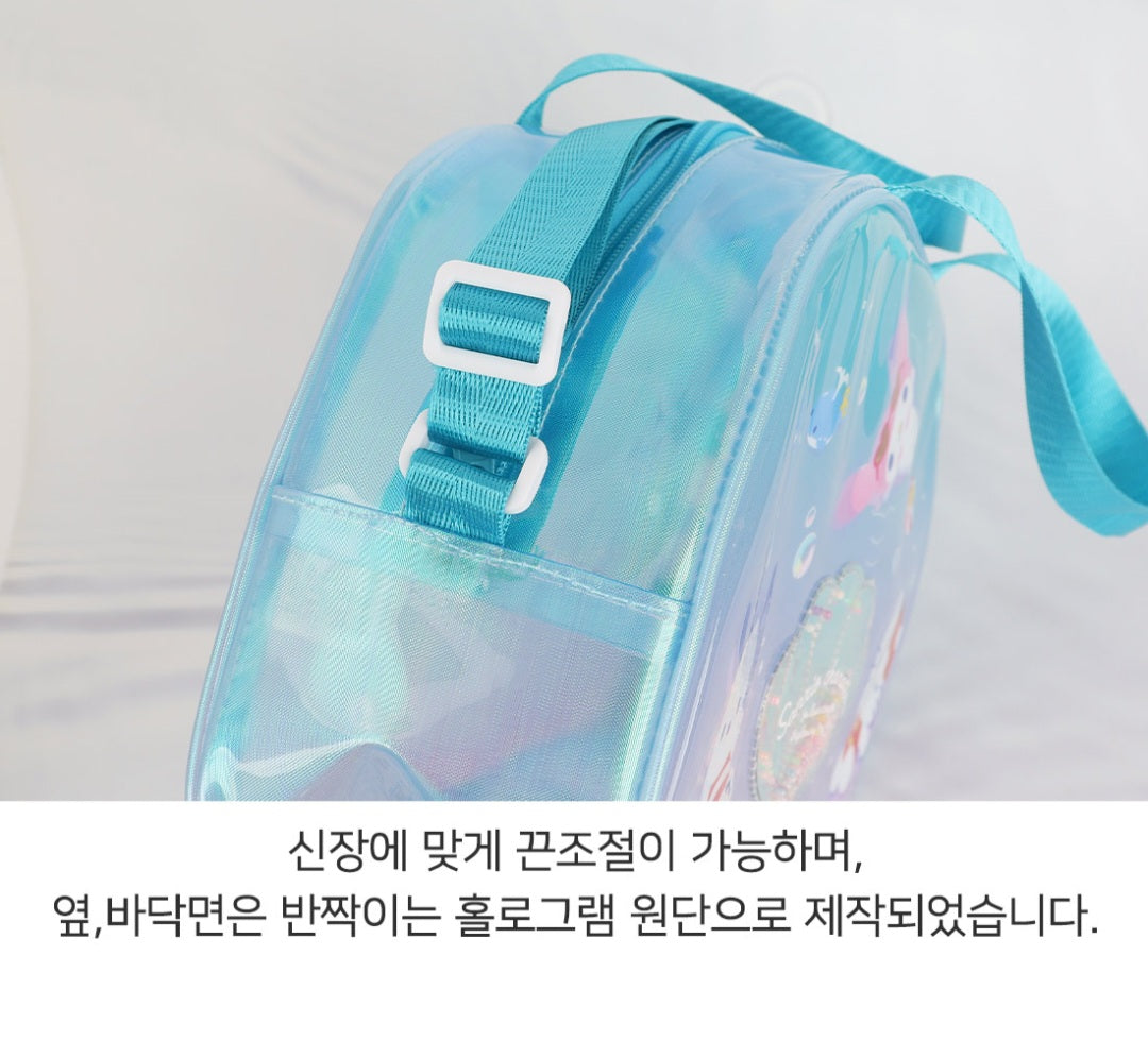 SR GLITTER SWIM BEACH BAG