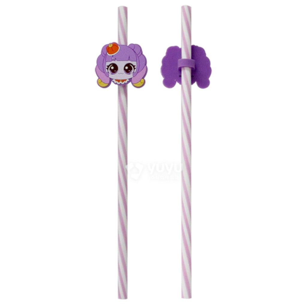 TEENIEPING CHARACTER STRAW 4PC