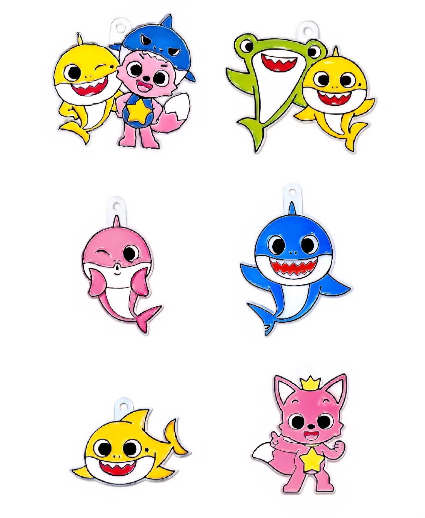 BABY SHARK GLASS ART
