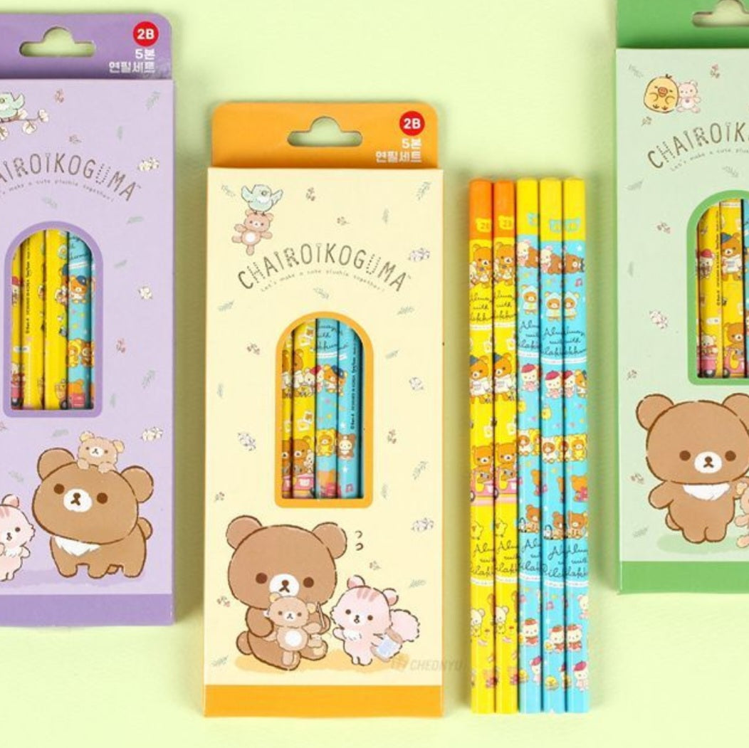 RILAKKUMA 2B PENCIL SET
