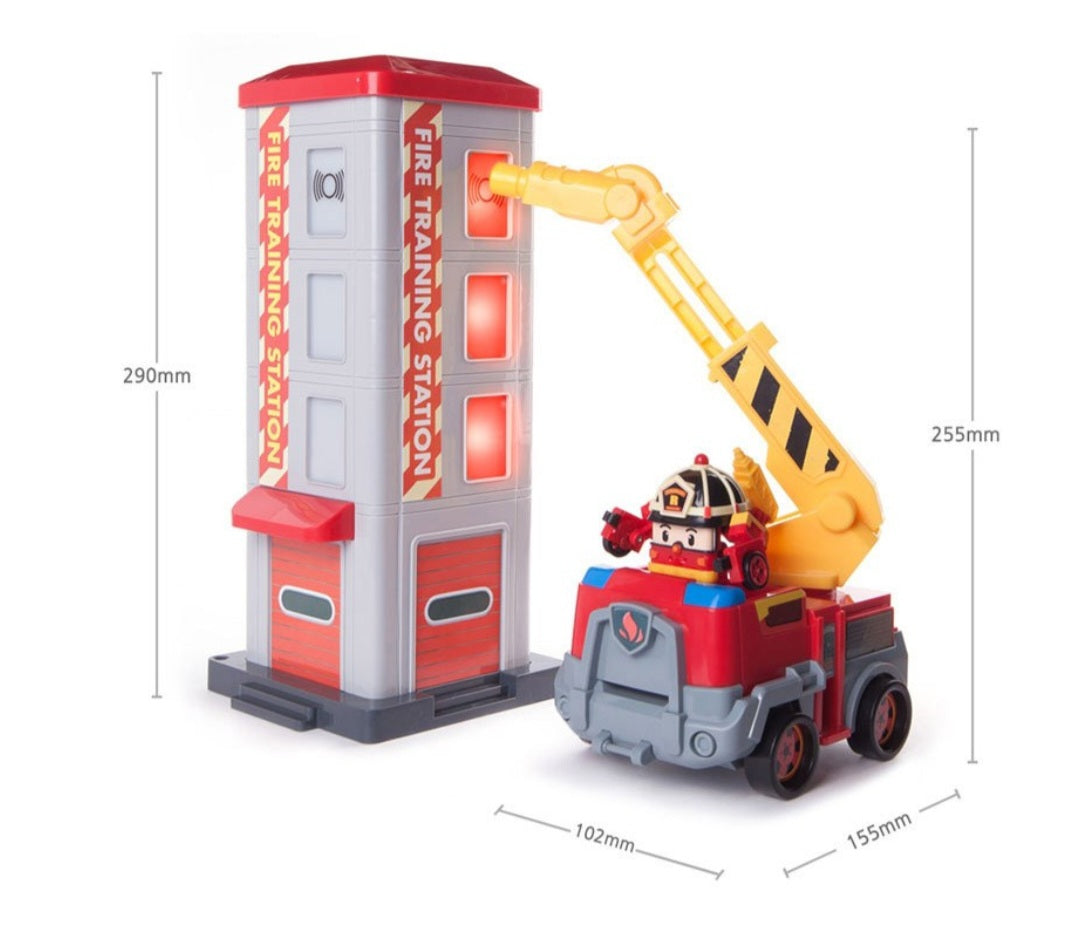 ROBOCAR POLI FIRE RESCUE TOWER