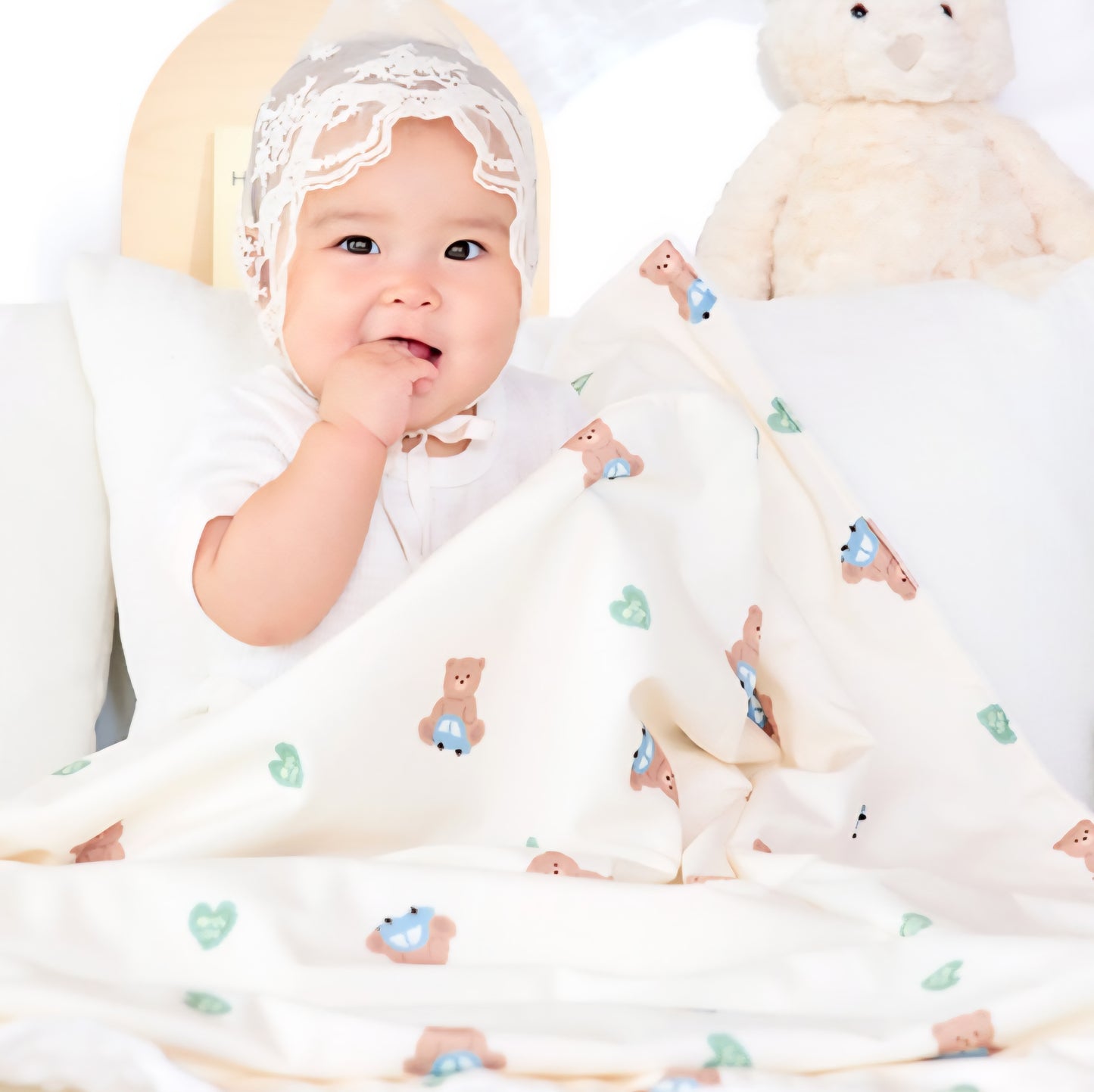 CING CING BEAR DOUBLE BLANKET