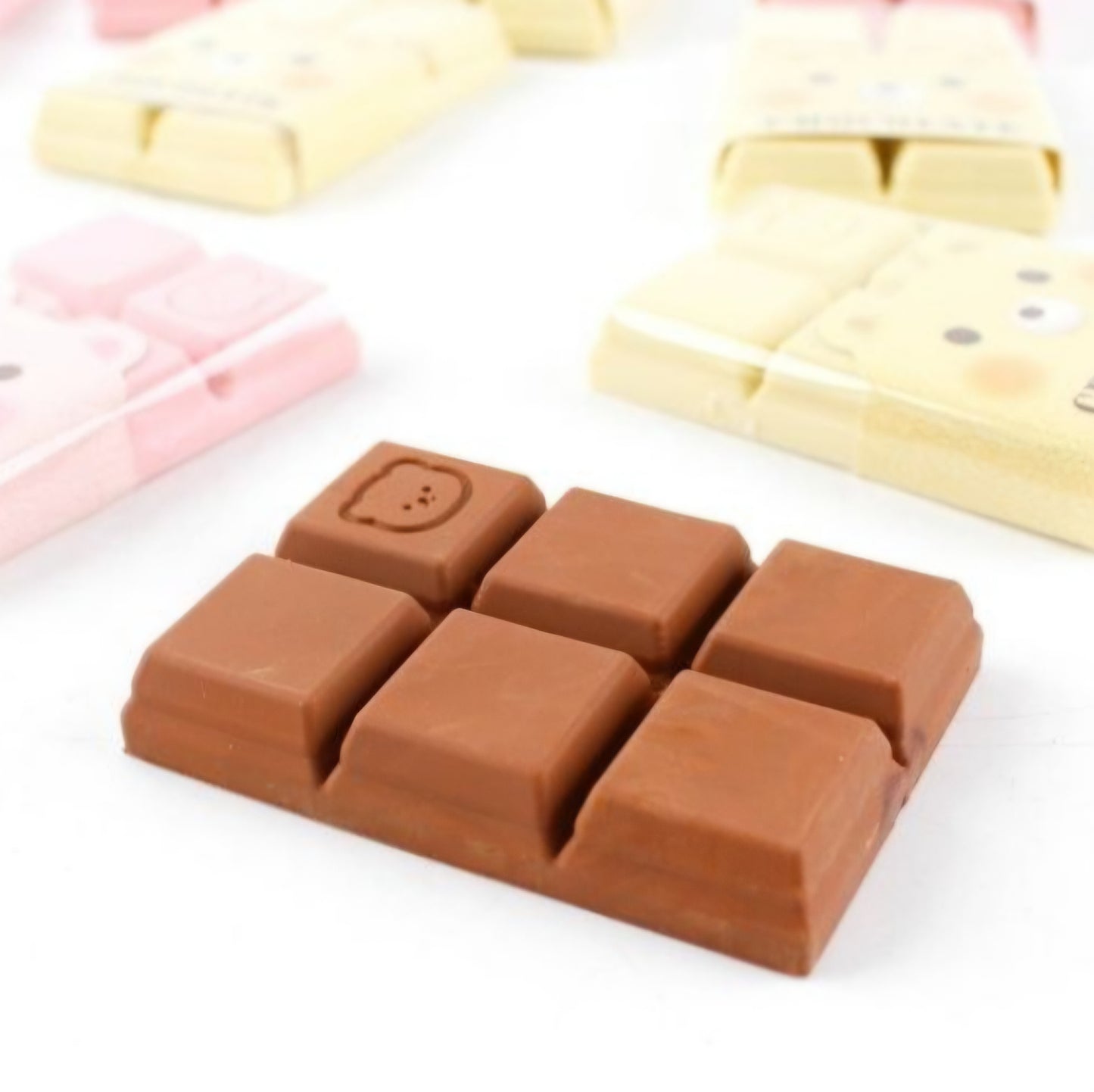 ANIMAL CHOCOLATE ERASER 2PC