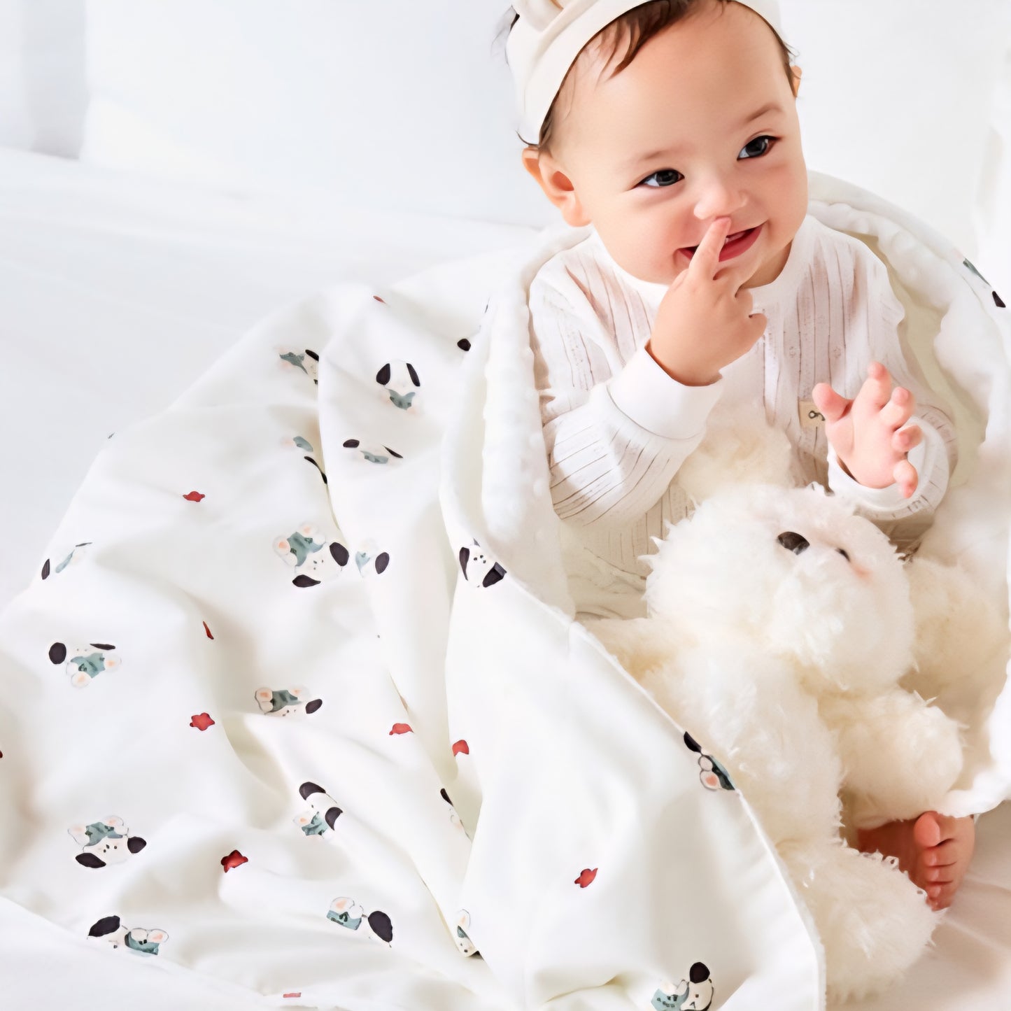 BOOK PUPPY DOUBLE BLANKET