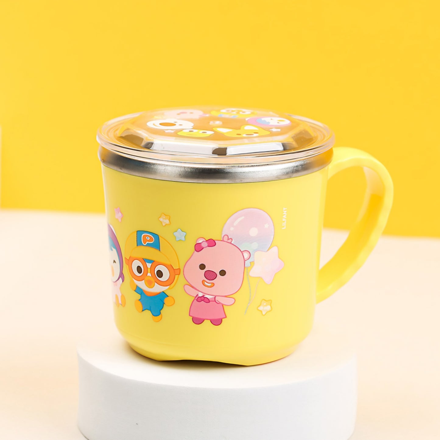 PORORO STAINLESS LID CUP 255ml