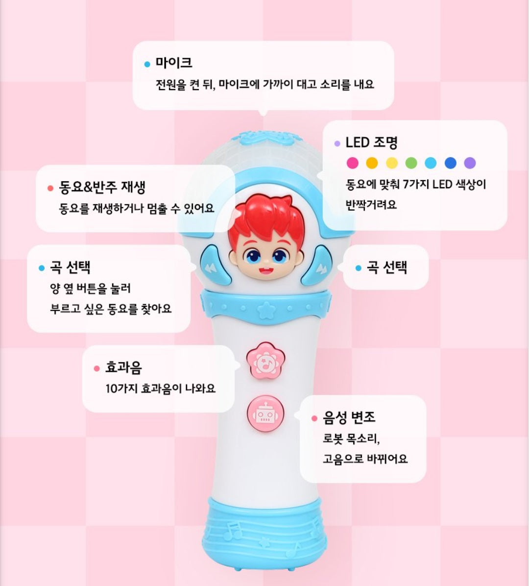 BEBE FINN MUSICAL MICROPHONE