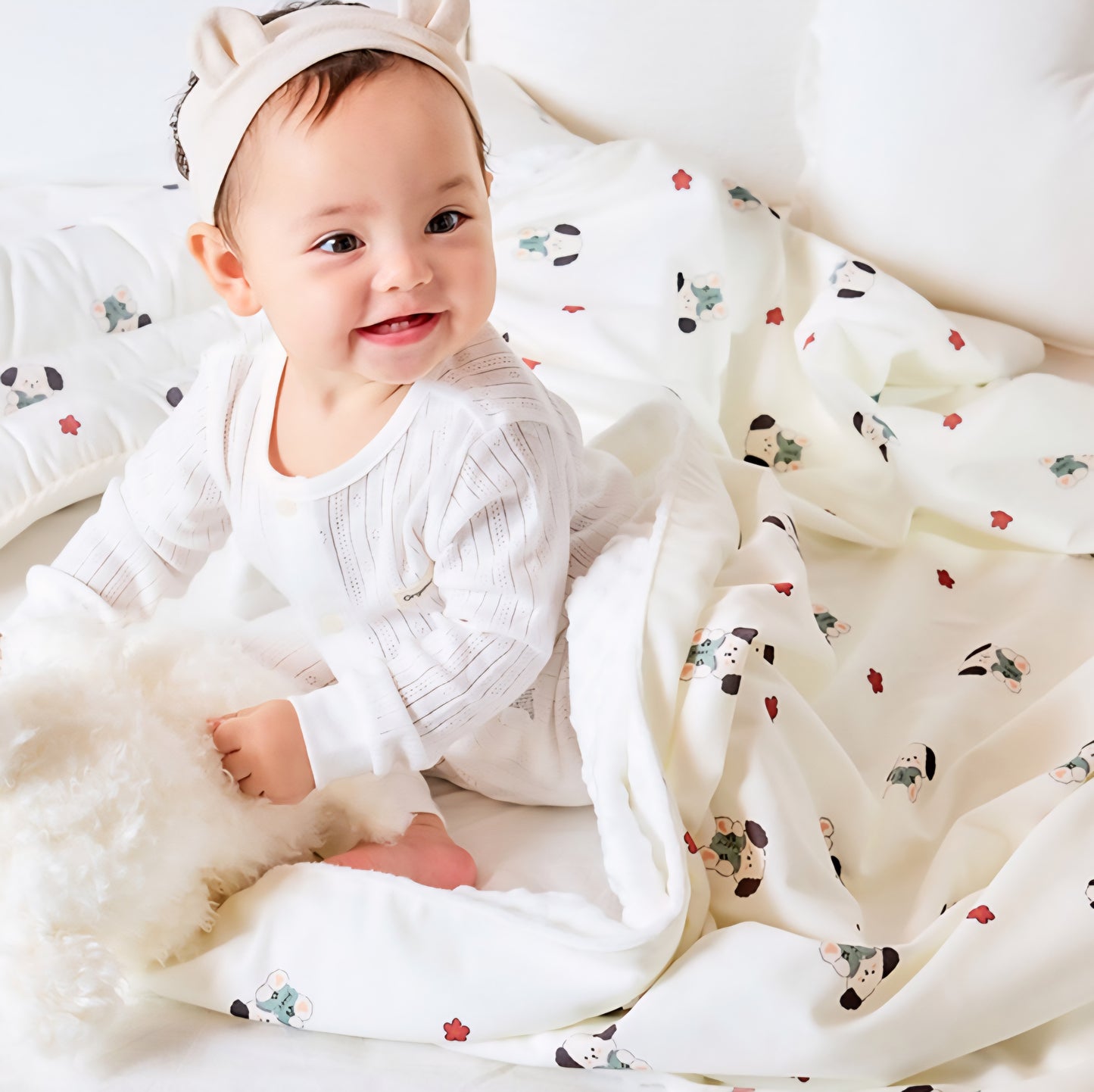 BOOK PUPPY DOUBLE BLANKET