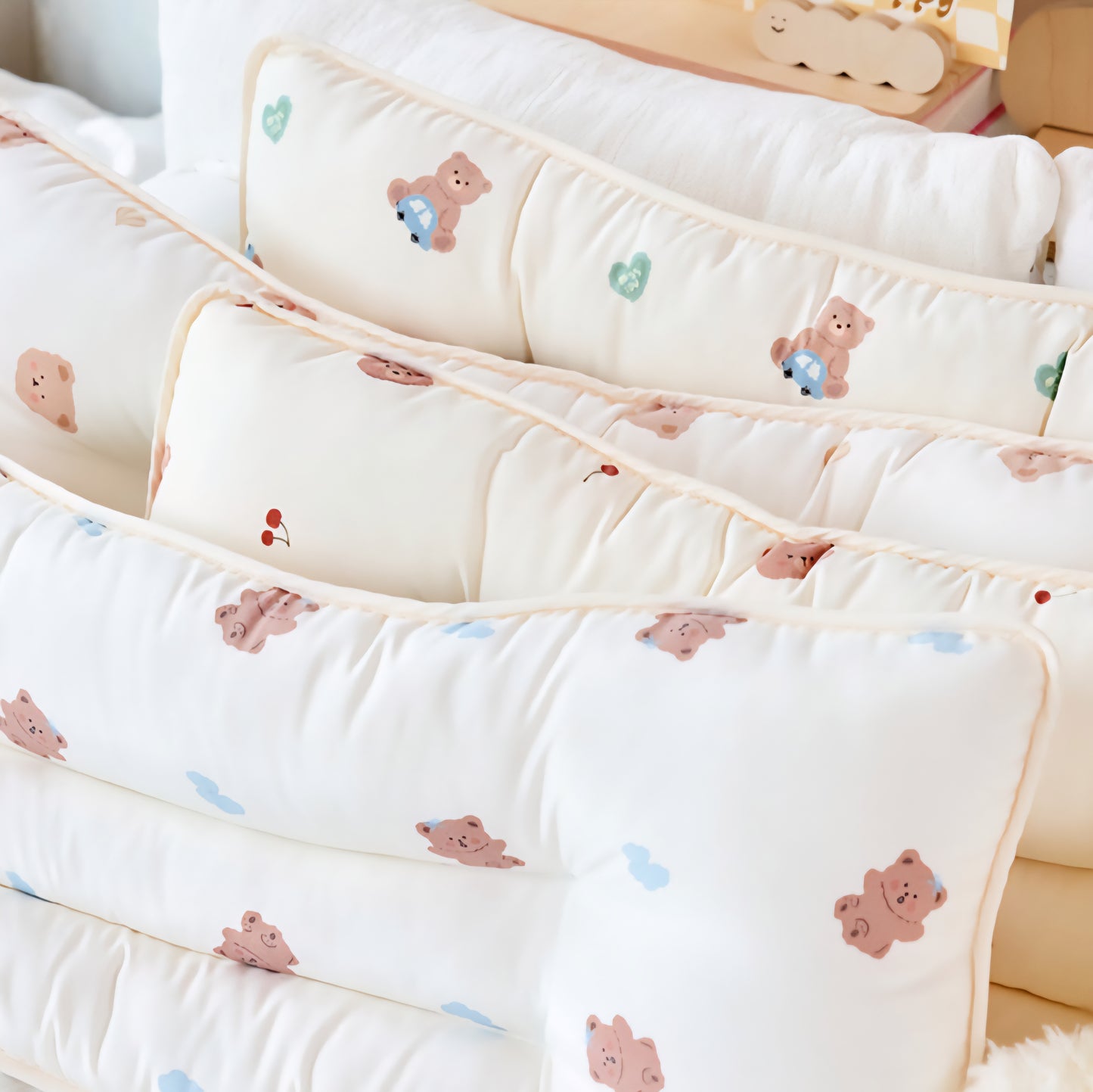 LOVE DINO WIDE PILLOW