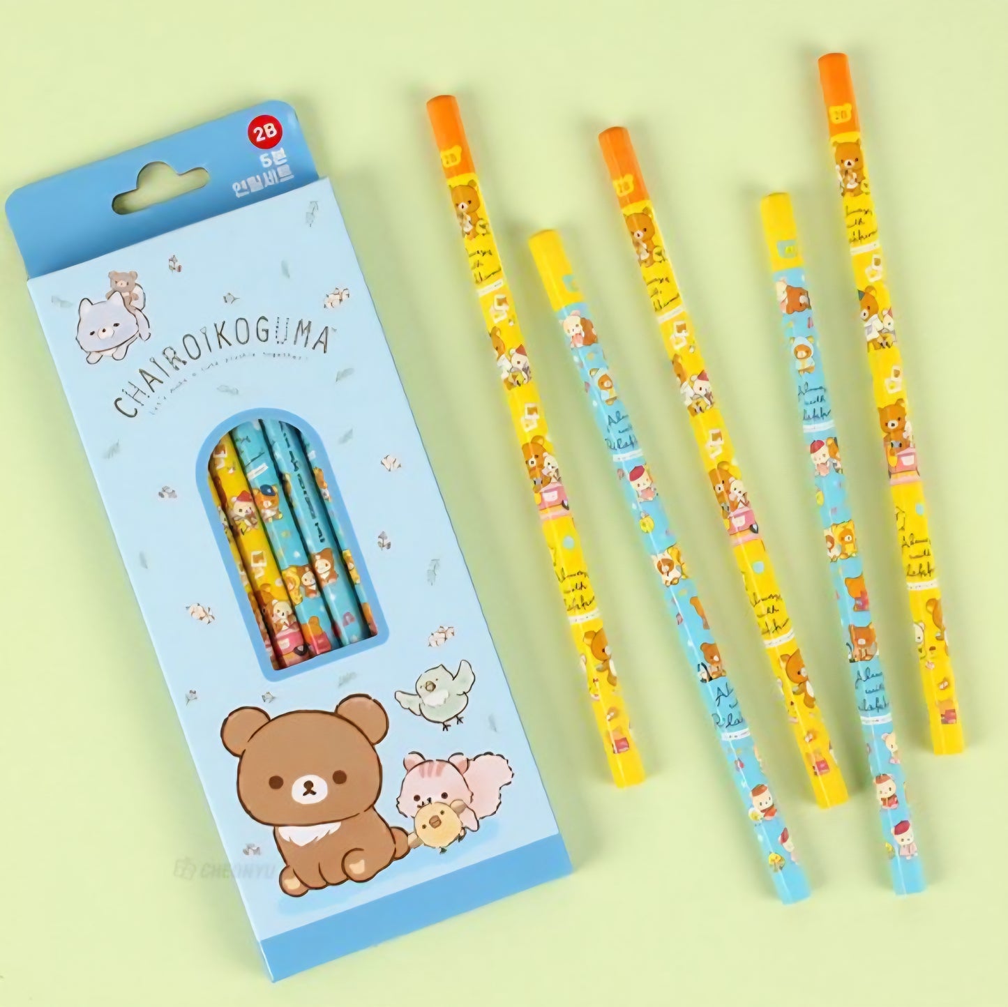 RILAKKUMA 2B PENCIL SET