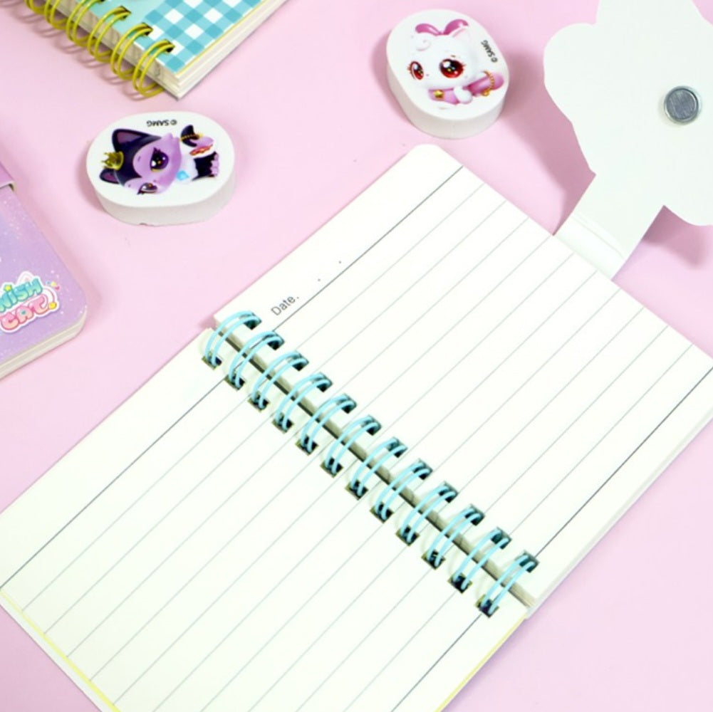 WISH CAT MAGNET NOTEPAD