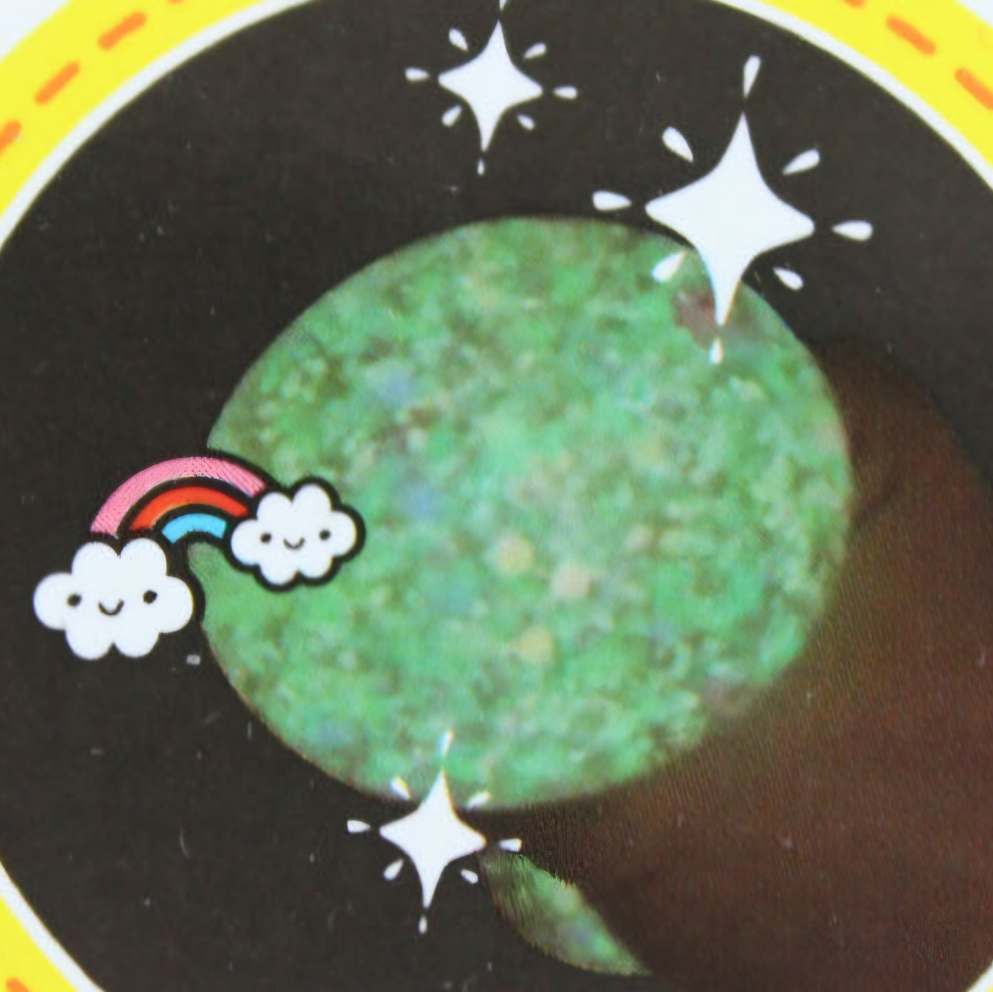 GLOW IN THE DARK EGG SQUISHY