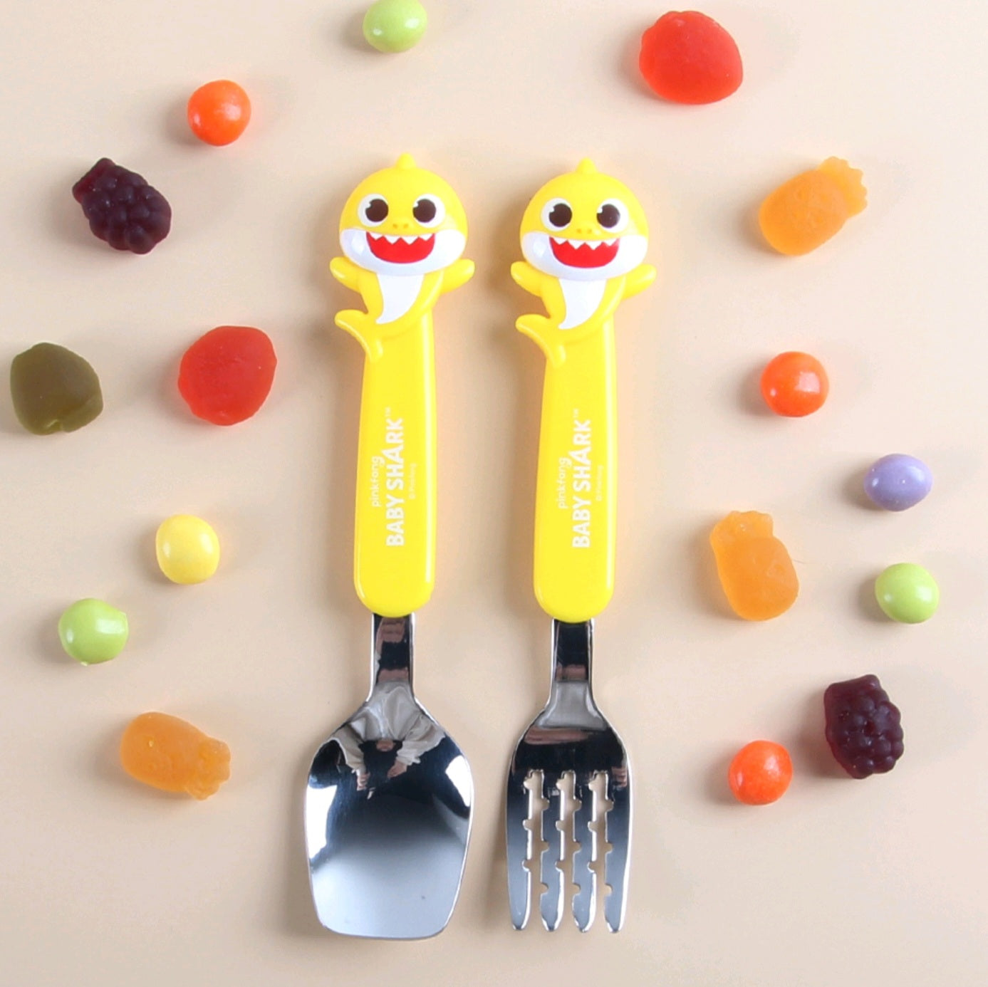 BABY SHARK 3D UTENSILS