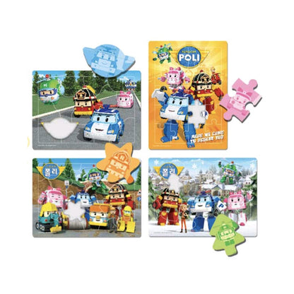 ROBOCAR POLI PUZZLE BAG