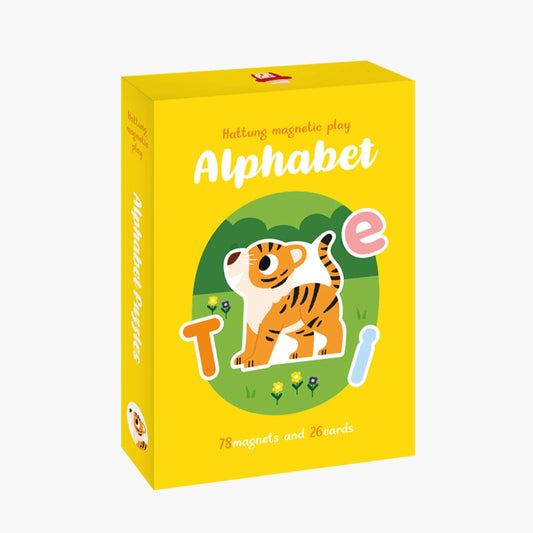 HATTUNG MAGNETS AND CARD SET - ALPHABETS