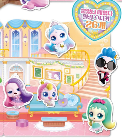 TEENIEPING STICKER BAG - PRINCESS CASTLE