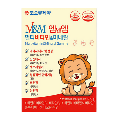 M&M MULTI VITAMIN MINERAL GUMMY